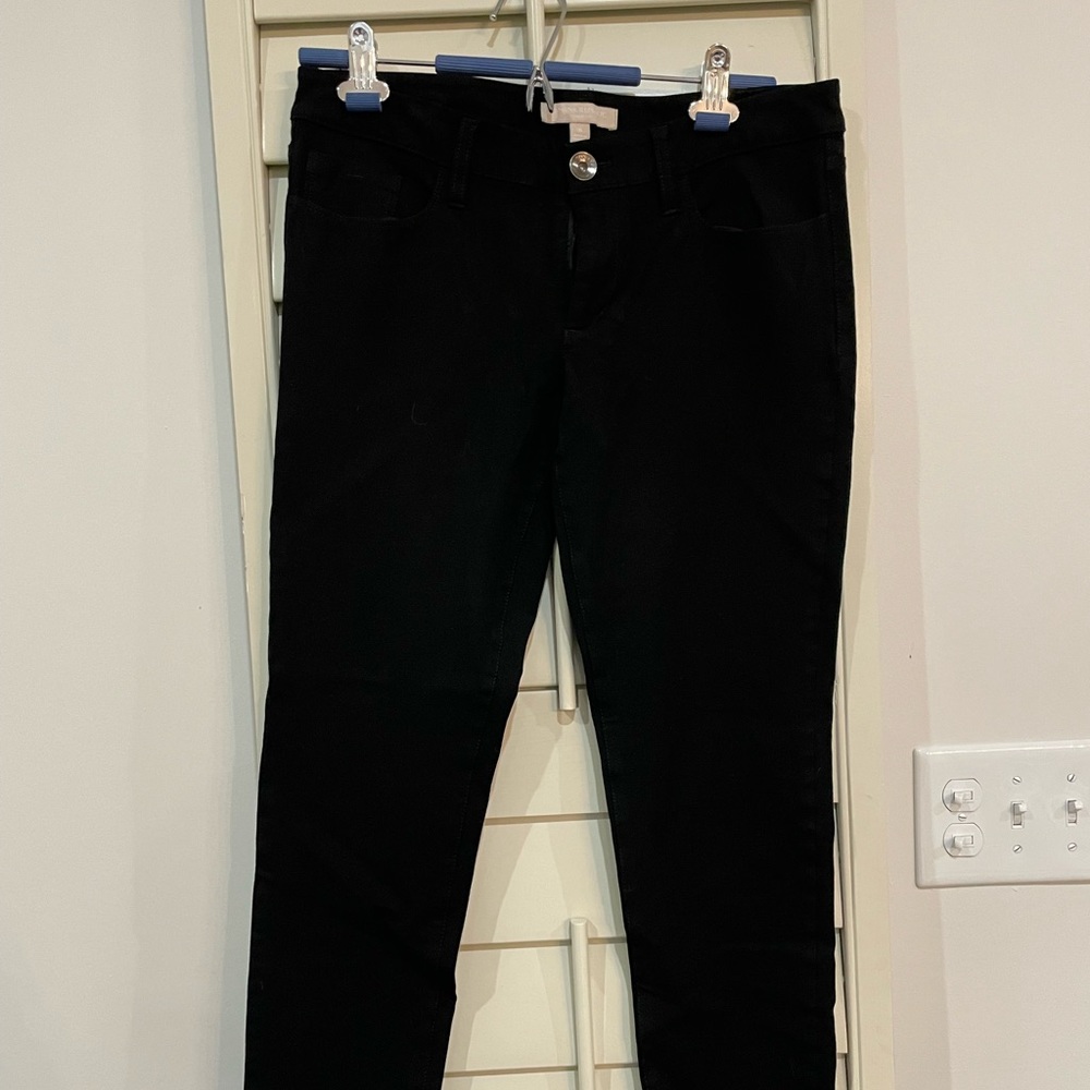Banana republic Sloan skinny stretch pants size 6 black